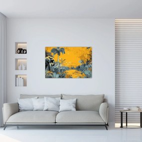 Obraz - Slon v prírode (90x60 cm)