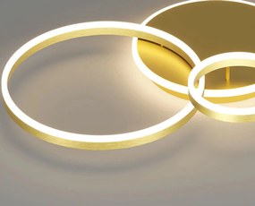 Toolight Toolight, LED stropné svietidlo APP1057-C, zlatá, OSW-08884