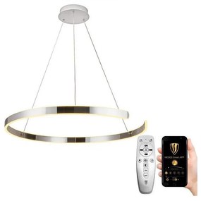 NEDES LED Stmievateľný luster na lanku LED/100W/230V 3000-6500K + diaľkové ovládanie ND3481