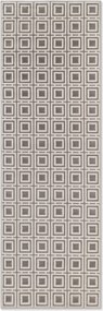 ELLE Decoration, Koberec behúň Perles 106190 Cream Grey z kolekcie Elle, 80x240, šedá, obývacia izba
