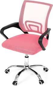 Detská otočná stolička ružová KA-L103 PINK
