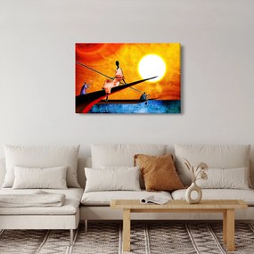 Obraz dobovej starovekej maľby (90x60 cm)