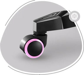 Detská herná stolička Ranger - 6.0 ružová