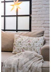 Obliečka na vankúš s vianočným motívom 45x45 cm – Linen Tales
