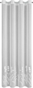 ZÁCLONA NA KRÚŽKOCH TONYA 140X250 CM VZOROVANÁ