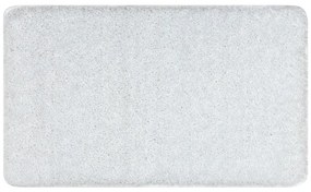Kúpeľňový koberček SYNERGY glamour / lurex, biely