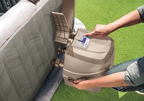 Intex | Vírivý bazén Pure Spa Chevron Deluxe 4 NP | 11400291