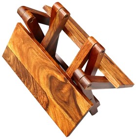 Skladací stolík 30x40x35 indický masív palisander Natural
