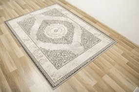Koberec Garda P0540 Ornament sivý / krémový
