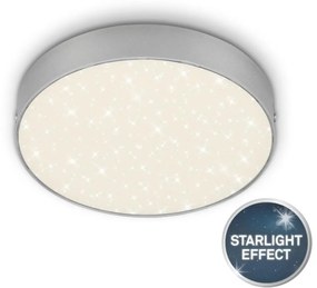 Briloner Briloner 7073-414 -LED Stropné svietidlo STAR SKY LED/16W/230V pr. 21 cm strieborná BL1637