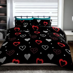 Bavlnené obliečky ROMEA BLACK 3-dielna sada 140x200 cm 9.90 €
