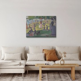 Obraz - Georges Seurat, A Sunday on La Grande Jatte, reprodukcia (70x50 cm)