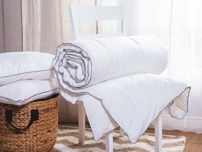Prikrývka 220x155 cm Rijeka (biela). Vlastná spoľahlivá doprava až k Vám domov. 1010248