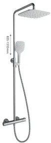 Ravak X070099 - sprchová súprava s termostatickou batériou TERMO lesklý chróm