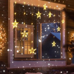 Toolight Tutumi, LED záves 250 cm (CD005) + diaľkové ovládanie, CHR-00331