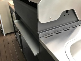 Veľká luxusná záhradná kuchyňa s plynovým grilom Avenberg TEXAS