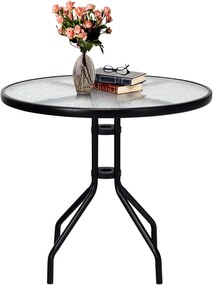 Dekorstudio Okrúhly stôl na balkón ISLAND 90cm
