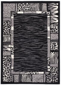 Koberec J316B BLACK CHEAP PP CRM Veľkosť: 60x100cm