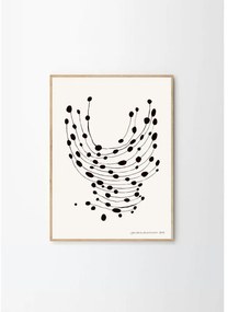Plagát 30x40 cm Dancing Dots – Leise Dich Abrahamsen – The Poster Club