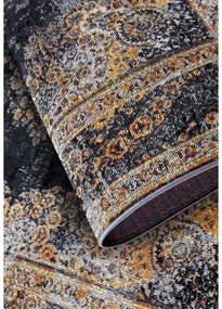 Vonkajší koberec v antracitovej a zlatej farbe 120x180 cm Martha – Villeroy&amp;Boch