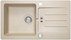 ALVEUS CZ VICTORIA 30 / 55 béžová (770x430mm)+pop-up sifon F