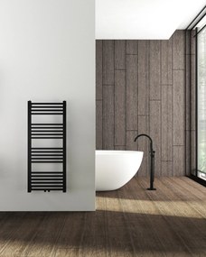 Cerano Franko, vykurovacie teleso 1200x500mm, 392W, rozteč pripojenia D5/460 mm, čierna matná, CER-CER-429646