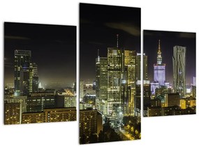 Obraz nočného mesta