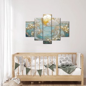 Obraz - 3D perly v oceáne (150x105 cm)