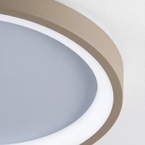 BRILAGI - LED stmievateľné stropné svietidlo FALCON SLIM LED/42W/230V biela/béžová + diaľkové ovládanie