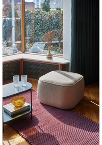 Svetlohnedý taburet Cube – Hübsch