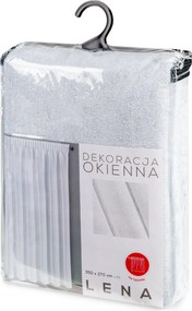 ZÁCLONA NA PÁSKE LENA 350X270 CM BIELA