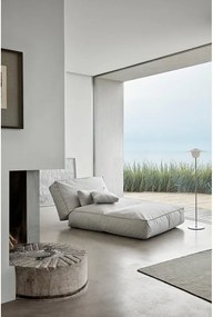 Svetlosivé záhradné ležadlo Blomus Cloud, 120 x 190 cm