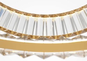 Maytoni P097PL-L90G4K - LED Luster na lanku KRONE LED/90W/230V pr. 80,5 cm zlatá