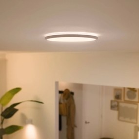 WiZ Super Slim stropné LED svietidlo, 16 W, biela