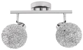 Toolight - Stropná lampa Glamour 2xE27 60W APP671-2C, chrómová OSW-05641