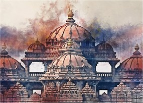 Obraz - Akshardham, Nové Dílií, India (70x50 cm)