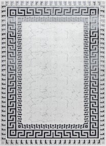 Dywany Łuszczów, Kusový koberec Allure 1960 white/grey, 140x190, šedá, kancelária