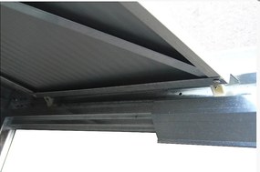 Záhradný domček plocha 261 x 181 cm (šedá)