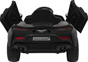 Ramiz Elektrické autíčko McLaren Artura pre deti čierne + pohon 4x4 + diaľkové ovládanie + plynulý štart + EVA kolesá + audio LED