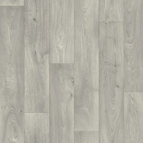 Beaulieu International Group, PVC podlaha - lino Master X Premium 3809, na mieru, šíře 2m,4m, šedá, bez podkladu, chodba / predsieň