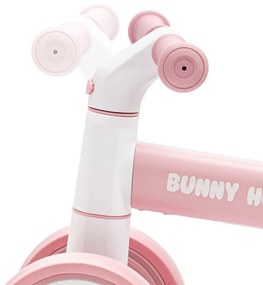 Detské odrážadlo Baby Mix Bunny Hop Ultralight ružové