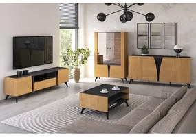 TV stolík so zásuvkou TOSCANIA