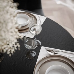 ROZKLADACÍ JEDÁLENSKÝ STÔL SALOME ČIERNY 100 / 140cm