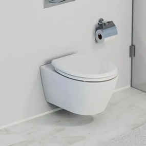 Schütte 82300-A - WC sedadlo WHITE SoftClose duroplast