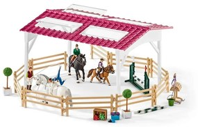 Schleich 42389 Jazdecká škola s jazdcami a koňmi