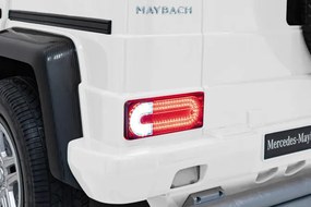 Elektrické autíčko Mercedes Benz MAYBACH G650 STRONG biele