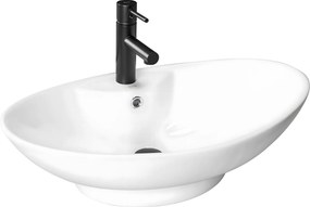 Rea Rosa umývadlo, 65 x 44 cm, biela, REA-00692