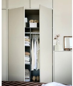 Krémová modulárna skriňa z borovicového dreva 100x150 cm Daily – vtwonen