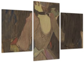 Obraz - Henri de Toulouse-Lautrec, La Goulue and Her Sister, reprodukcia (90x60 cm)