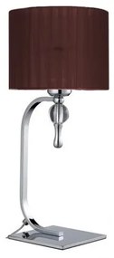 AZZARDO Stolová lampa IMPRESS TABLE, 1xE27, 50W, hnedá